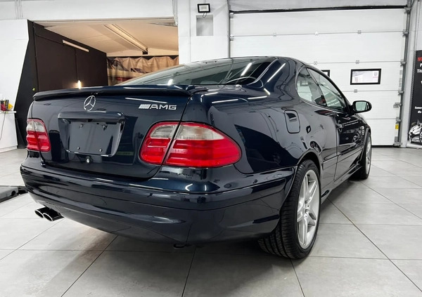 Mercedes-Benz CLK cena 61000 przebieg: 55300, rok produkcji 1999 z Pyrzyce małe 211